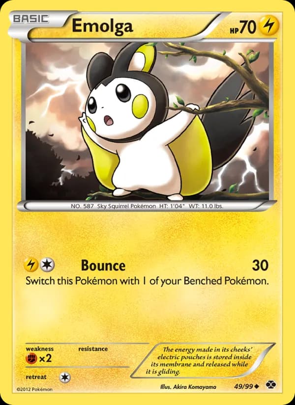 Emolga — изображение карты