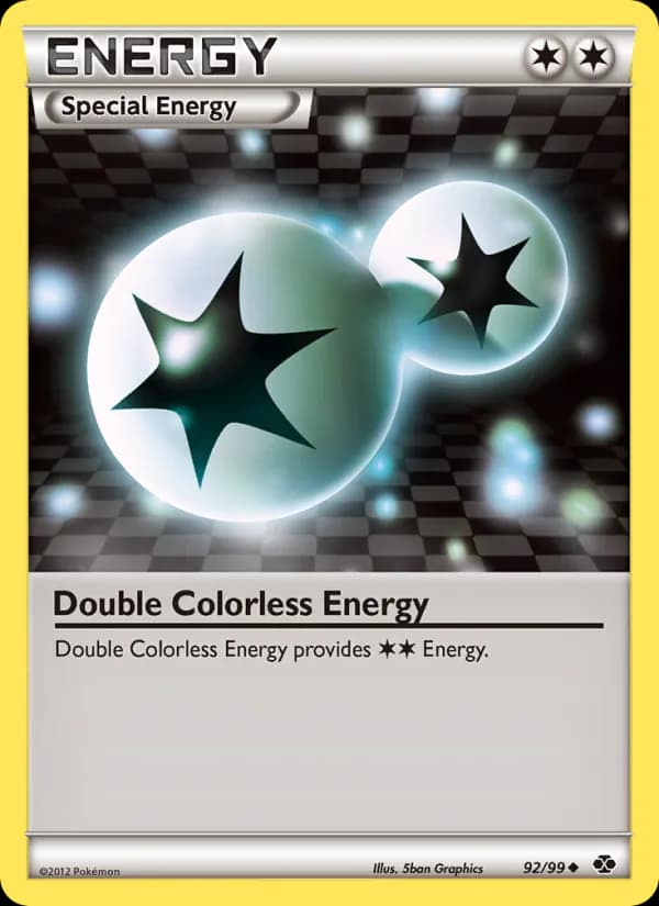 Double Colorless Energy — изображение карты