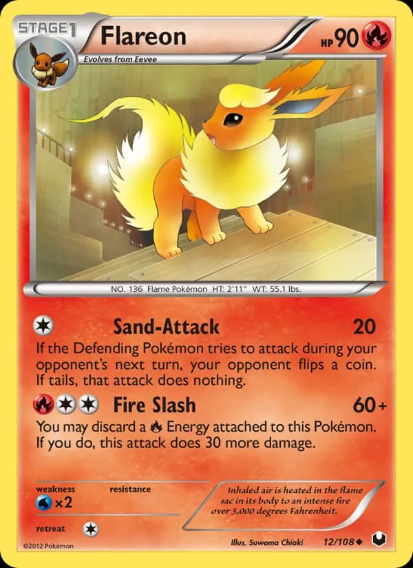 Flareon — изображение карты