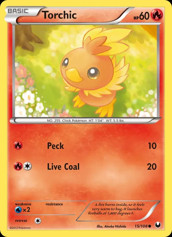 Torchic — изображение карты