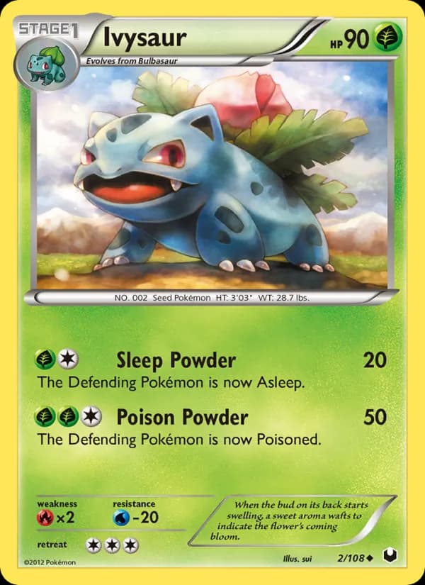 Ivysaur — изображение карты