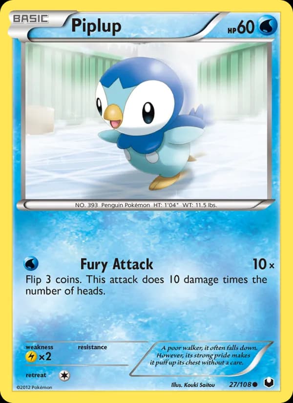 Piplup — изображение карты