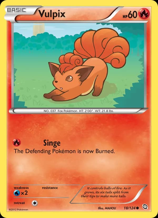 Vulpix — изображение карты