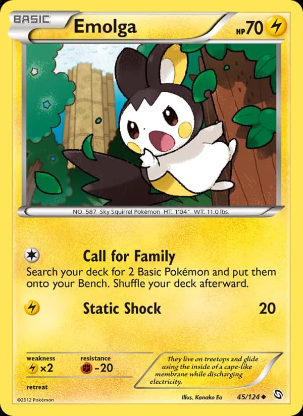 Emolga — изображение карты