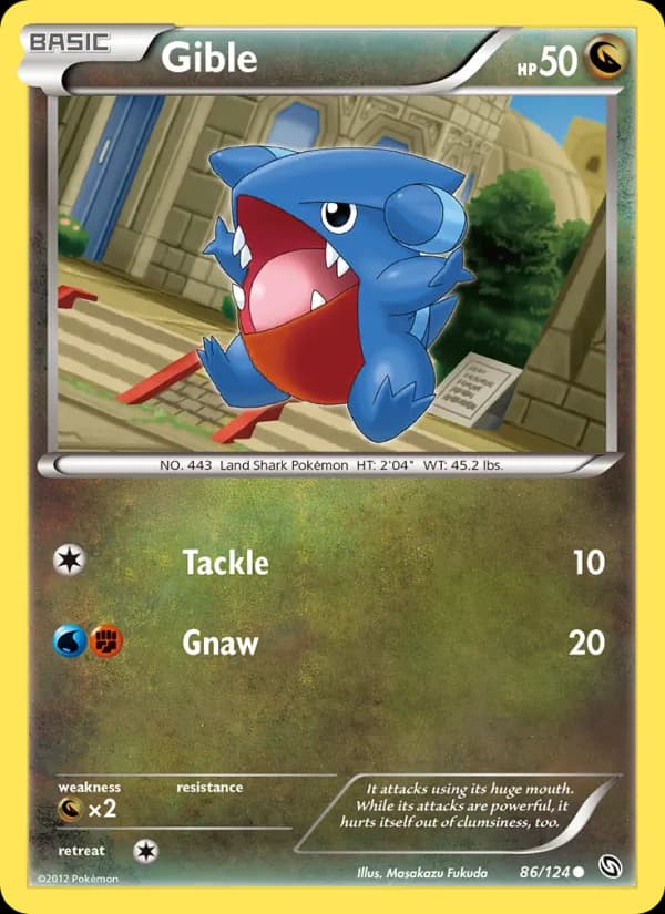 Gible — изображение карты