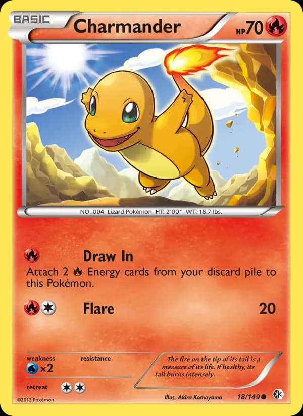 Charmander — изображение карты