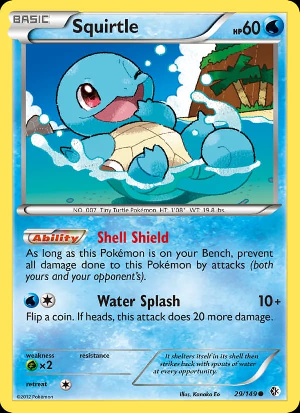 Squirtle — изображение карты