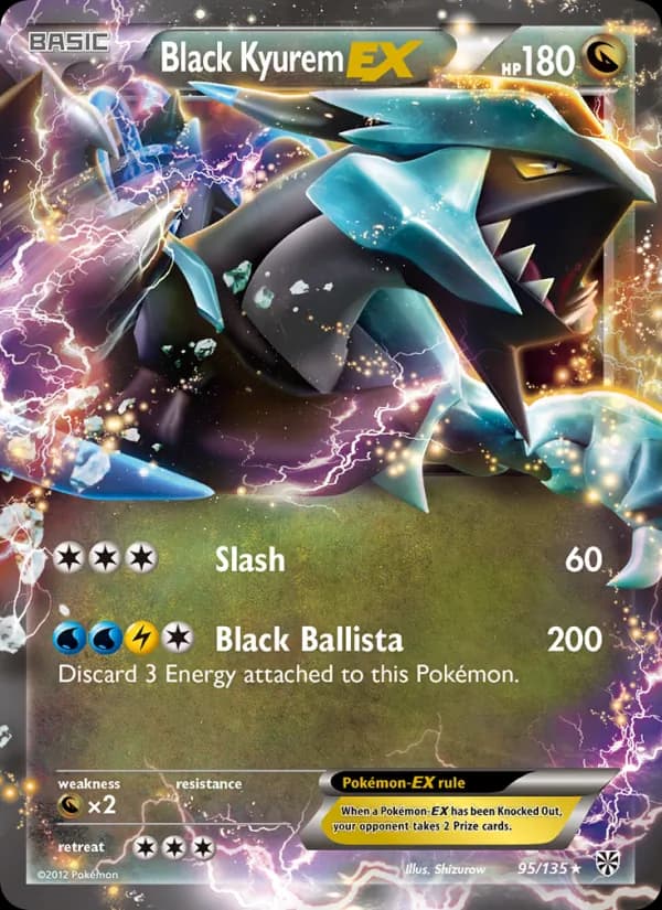 Black Kyurem-EX — изображение карты