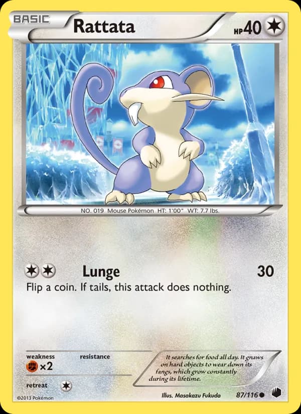 Rattata — изображение карты
