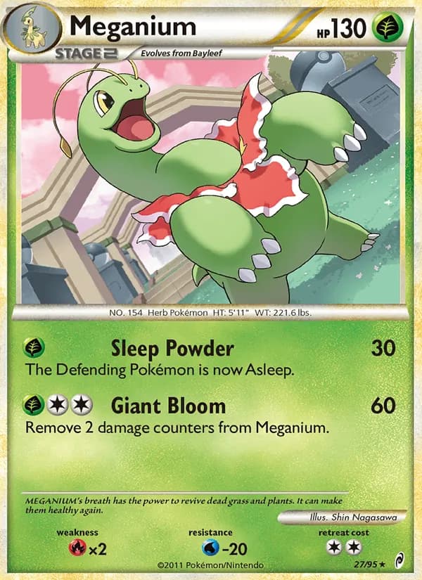 Meganium — изображение карты