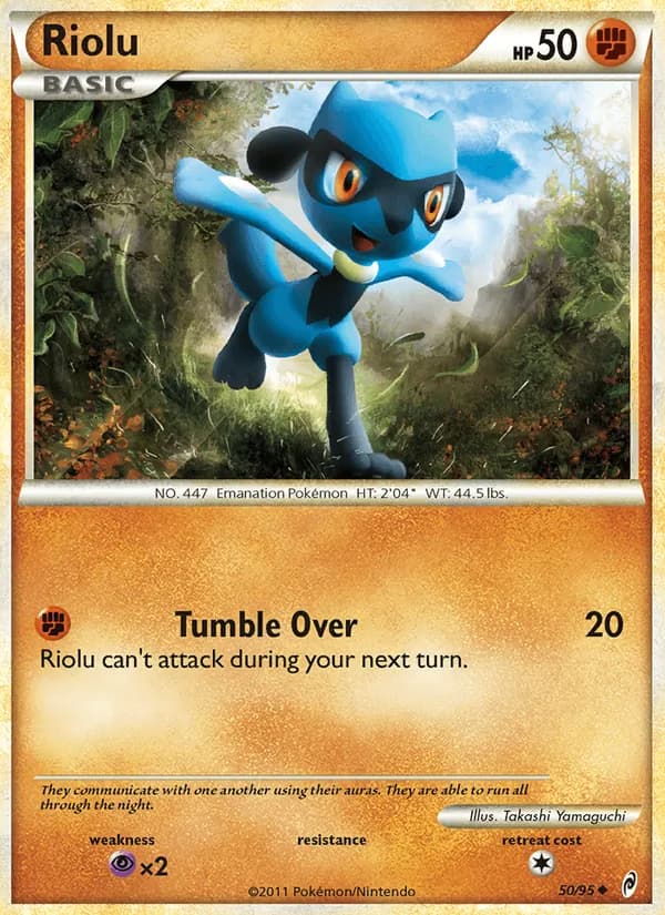 Riolu — изображение карты