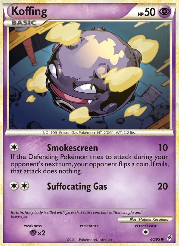 Koffing — изображение карты