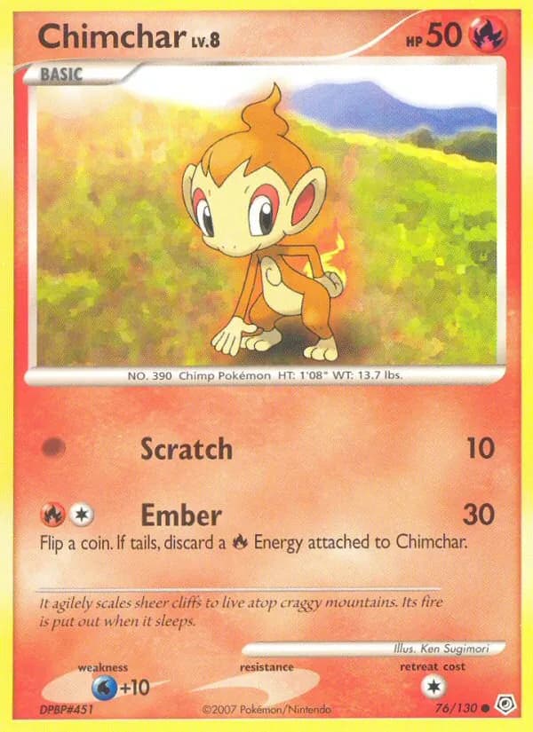 Chimchar — изображение карты