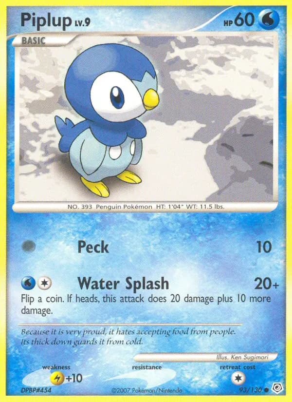 Piplup — изображение карты