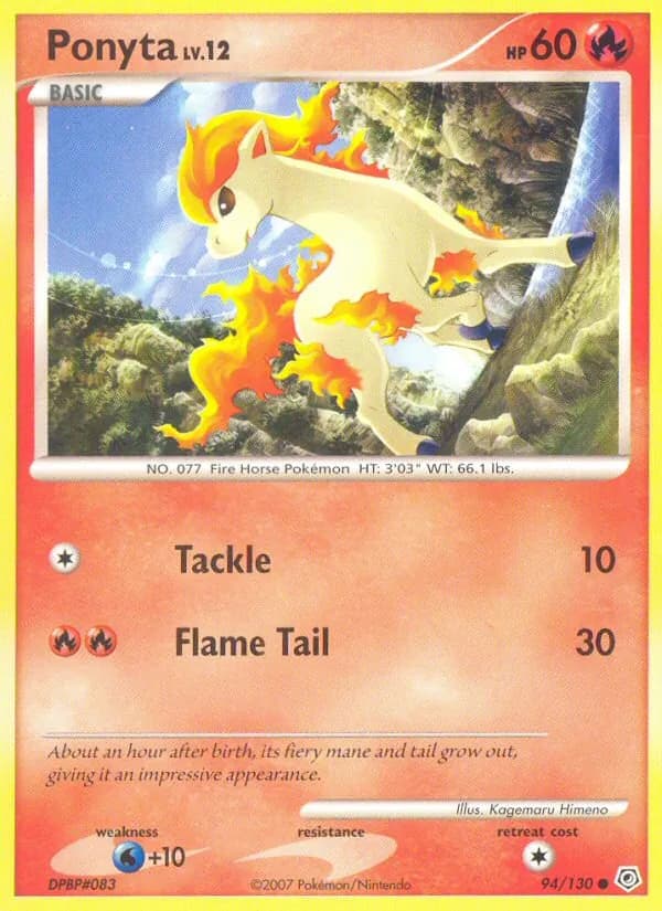 Ponyta — изображение карты
