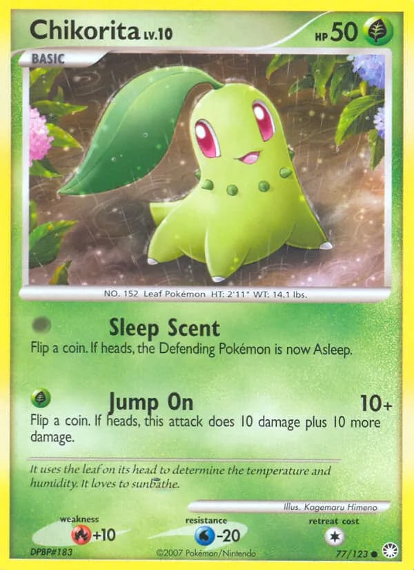 Chikorita — изображение карты