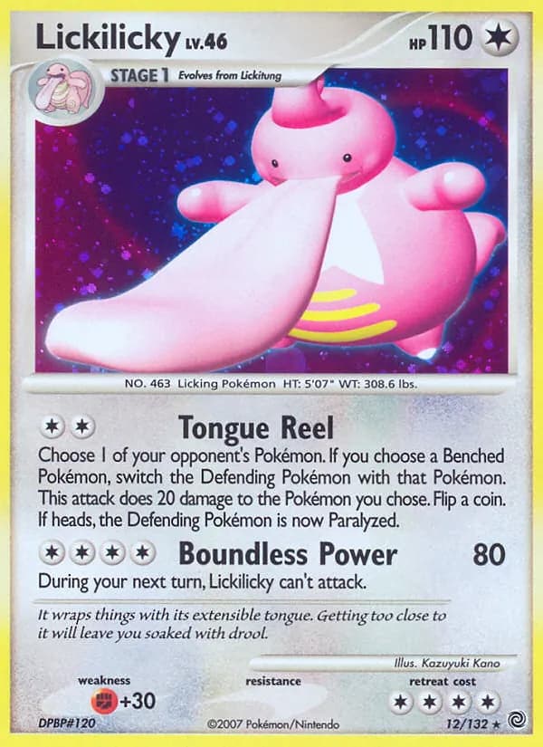Lickilicky — изображение карты