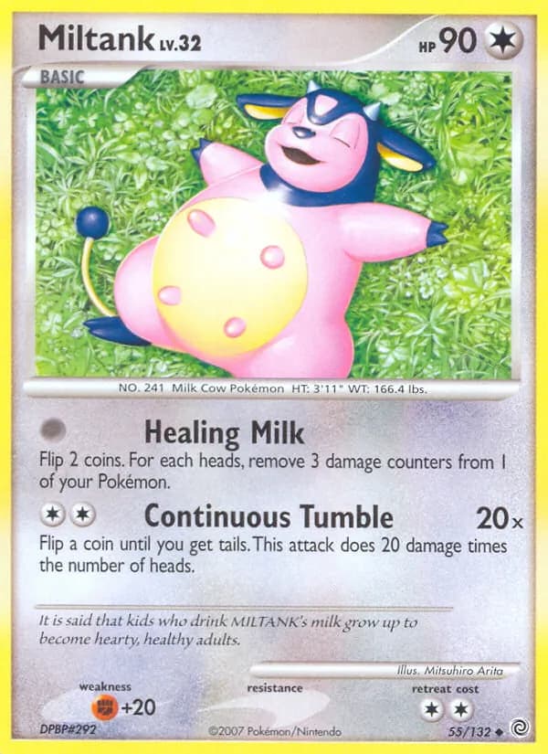 Miltank — изображение карты