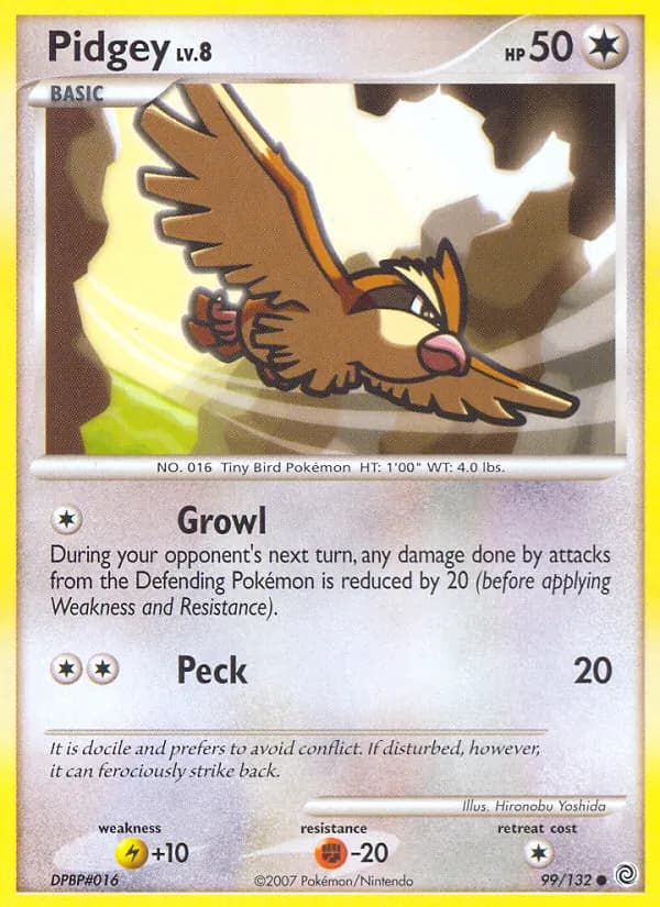 Pidgey — изображение карты