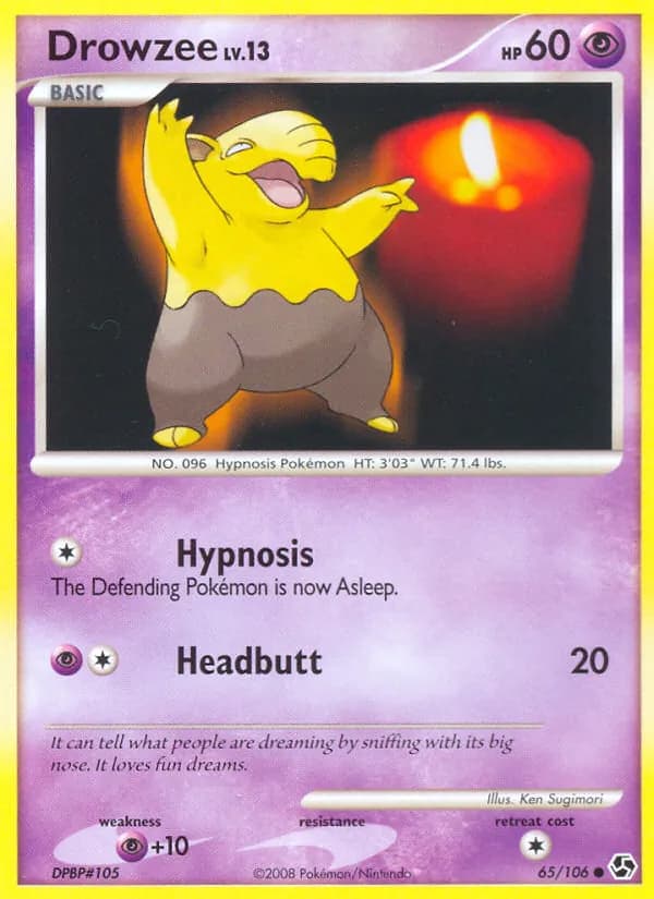 Drowzee — изображение карты