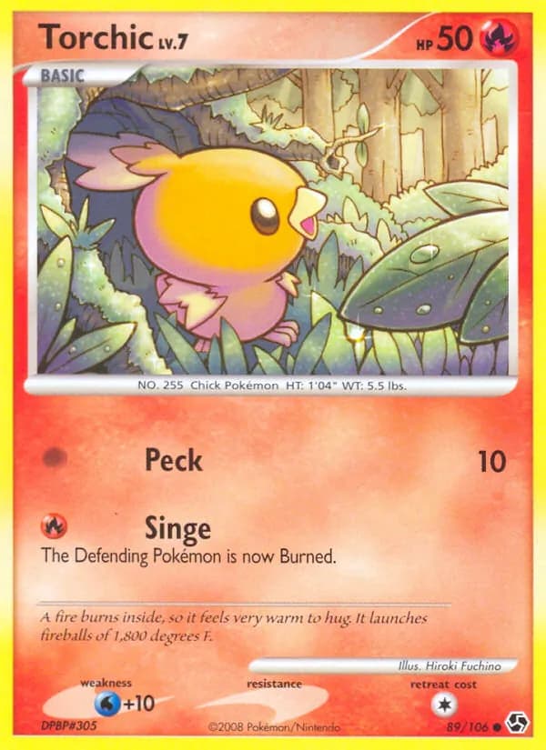 Torchic — изображение карты
