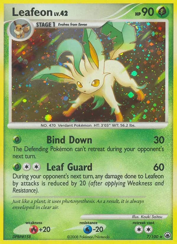 Leafeon — изображение карты