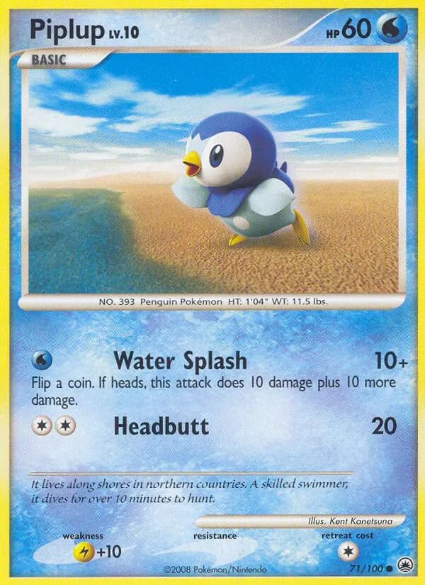 Piplup — изображение карты