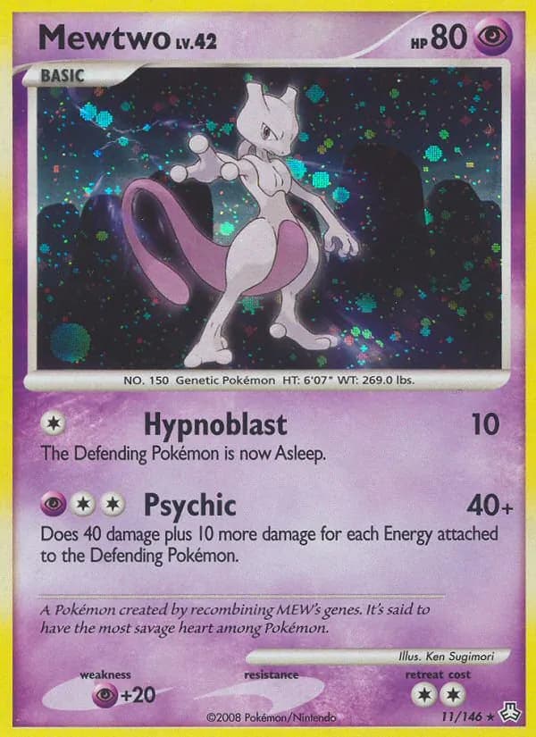 Mewtwo — изображение карты