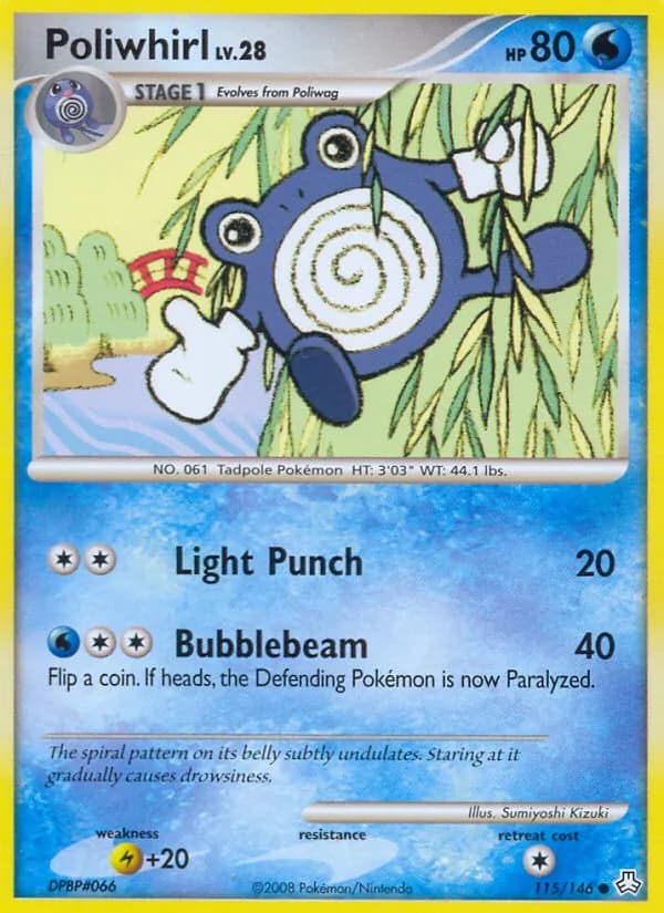 Poliwhirl — изображение карты