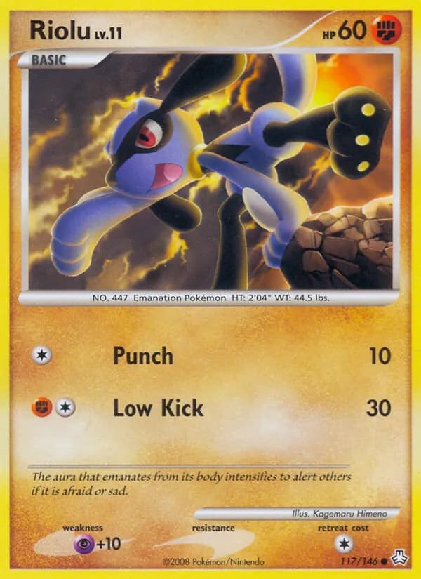 Riolu — изображение карты