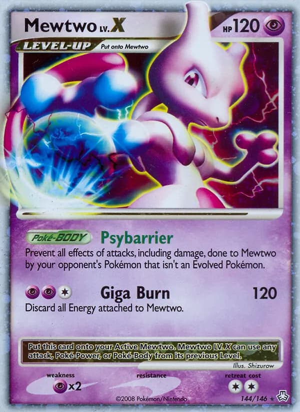 Mewtwo — изображение карты