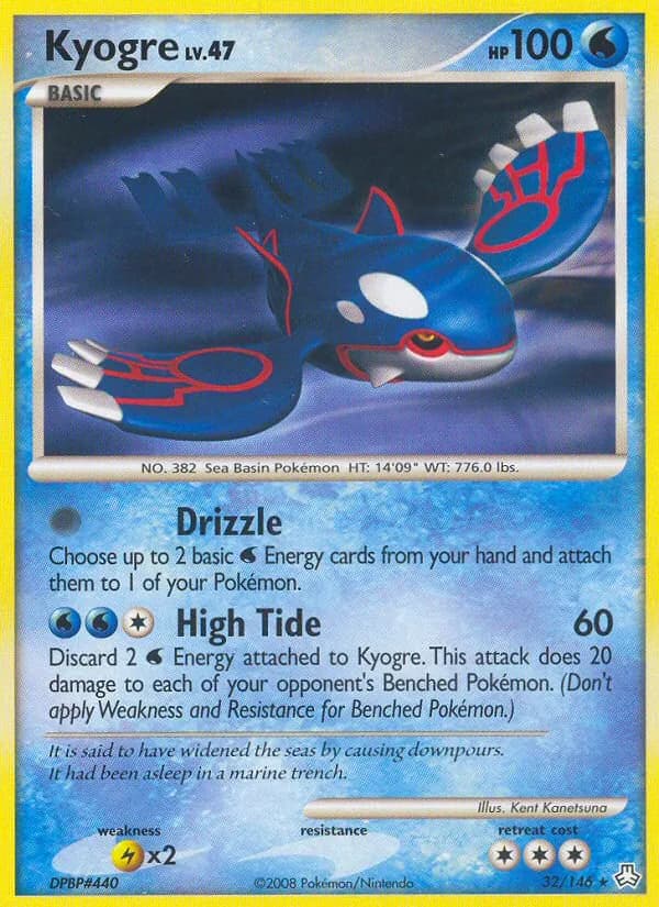 Kyogre — изображение карты