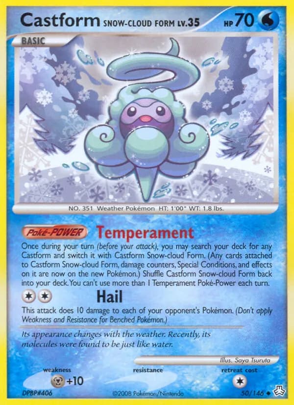 Castform Snow-cloud Form — изображение карты