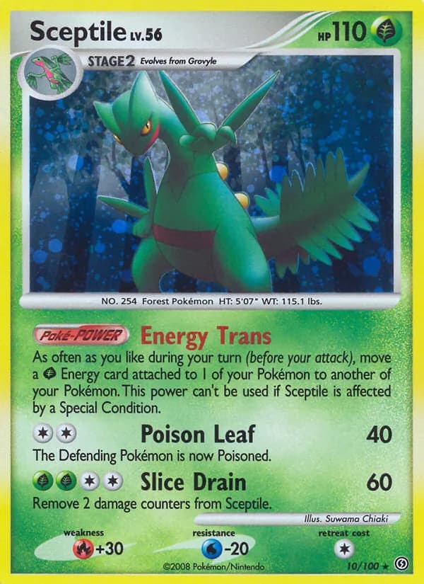 Sceptile — изображение карты