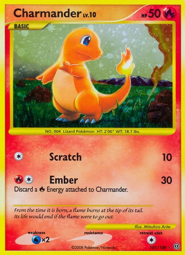 Charmander — изображение карты
