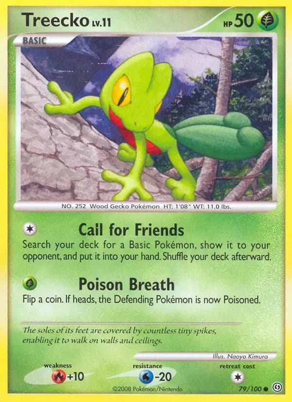 Treecko — изображение карты