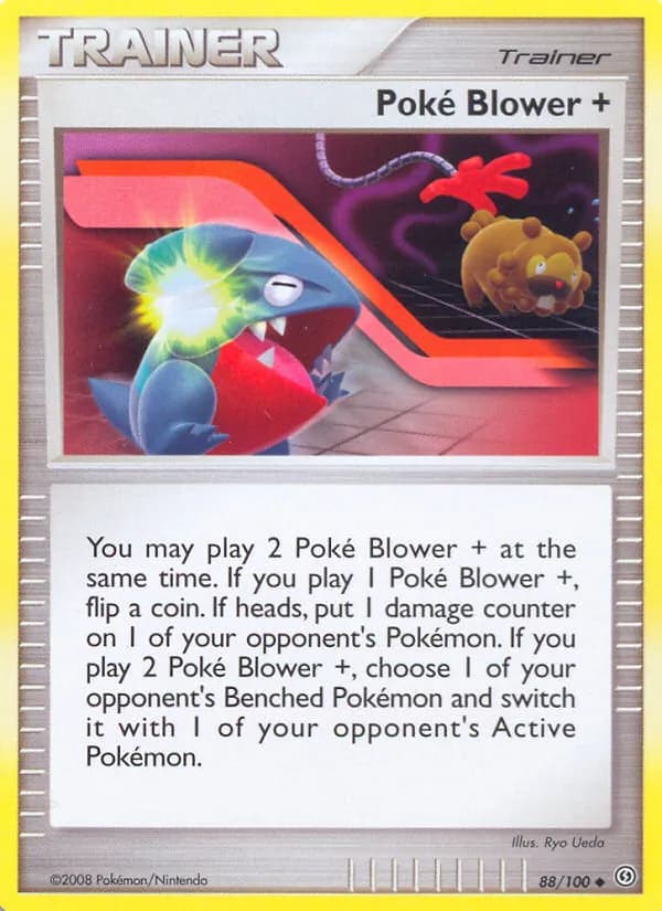 Poké Blower + — изображение карты