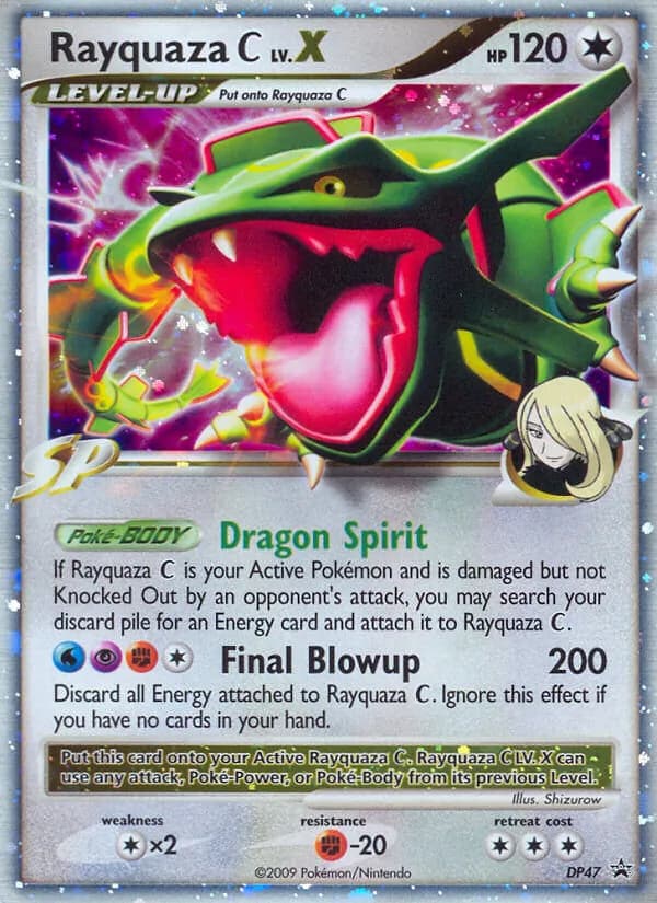 Rayquaza C — изображение карты