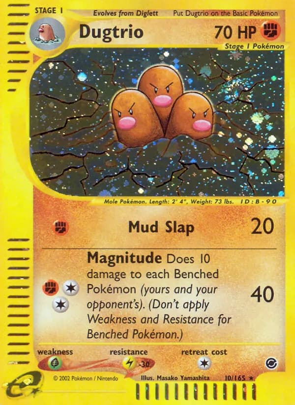 Dugtrio — изображение карты
