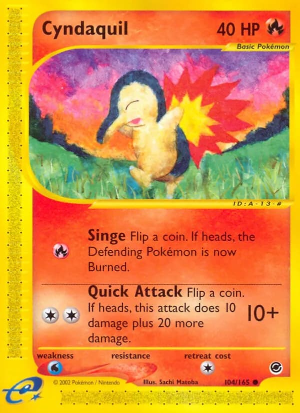Cyndaquil — изображение карты