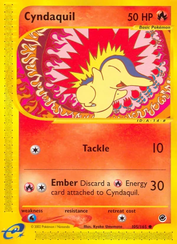 Cyndaquil — изображение карты