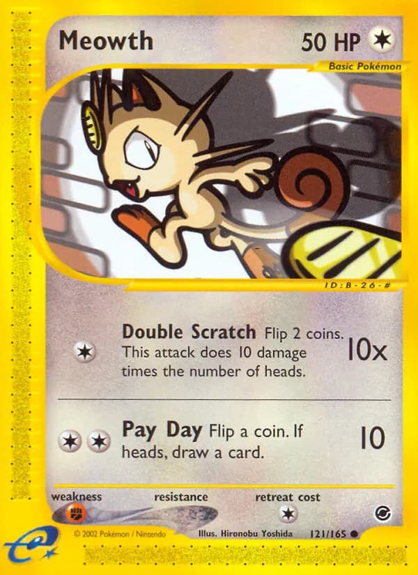 Meowth — изображение карты