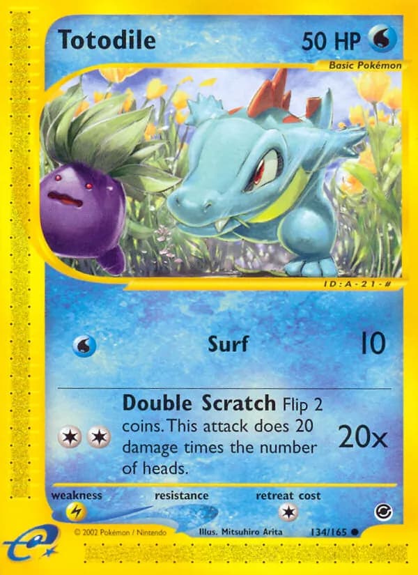 Totodile — изображение карты