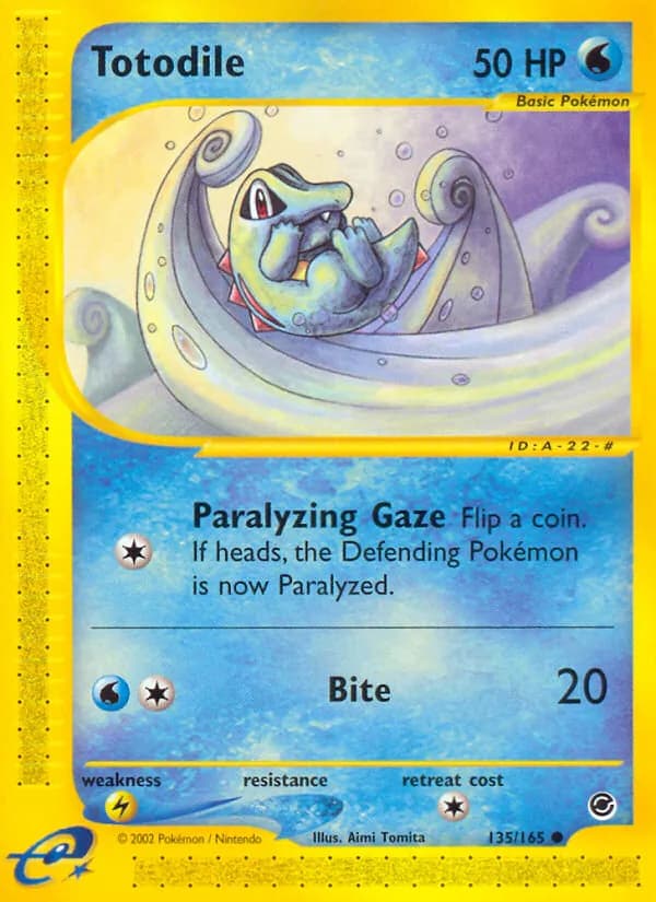 Totodile — изображение карты