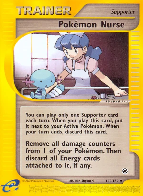 Pokémon Nurse — изображение карты