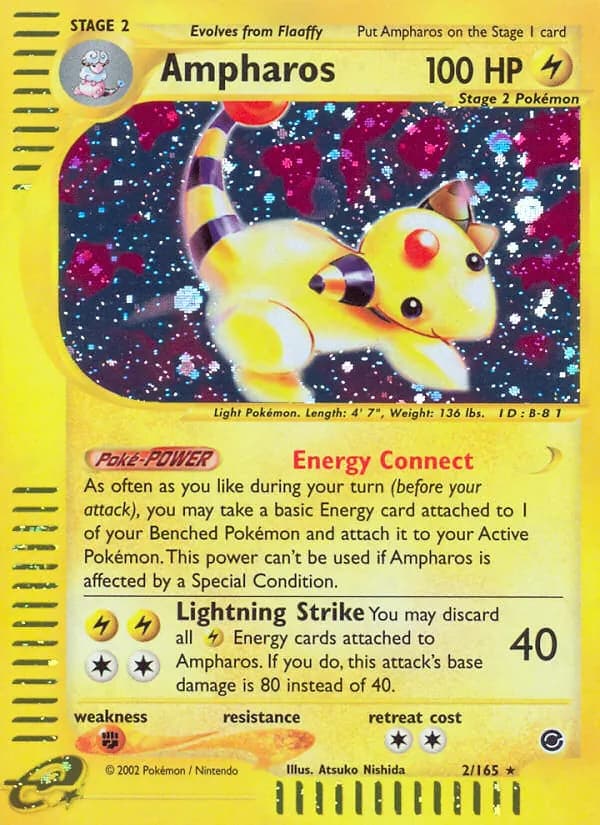 Ampharos — изображение карты