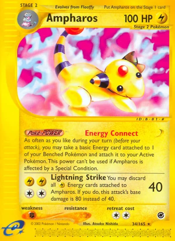 Ampharos — изображение карты