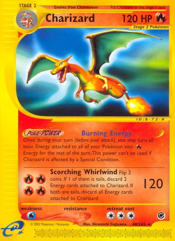 Charizard — изображение карты
