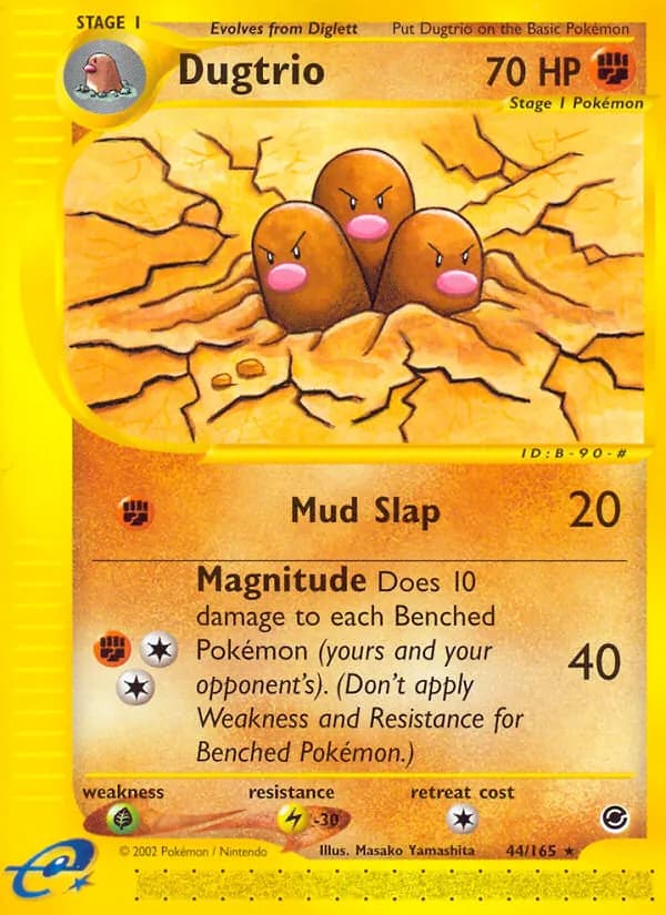 Dugtrio — изображение карты