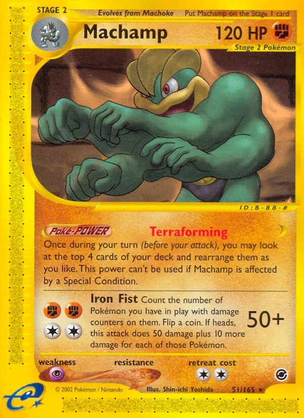 Machamp — изображение карты